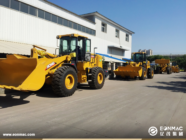 10台徐工装载机出口非洲
