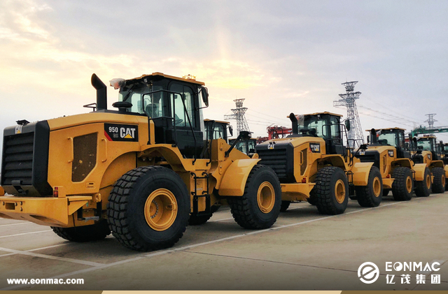 3台卡特彼勒950GC轮式装载机出口巴哈马