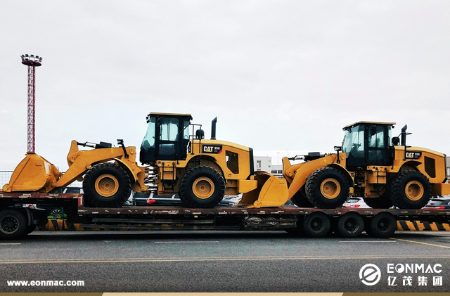 3台卡特彼勒950GC轮式装载机出口巴哈马
