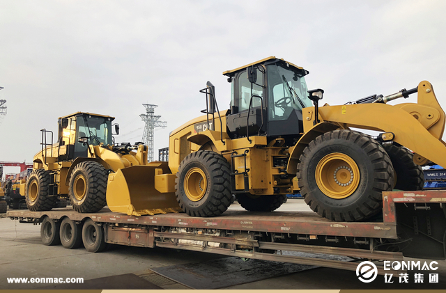 3台卡特彼勒950GC轮式装载机出口巴哈马
