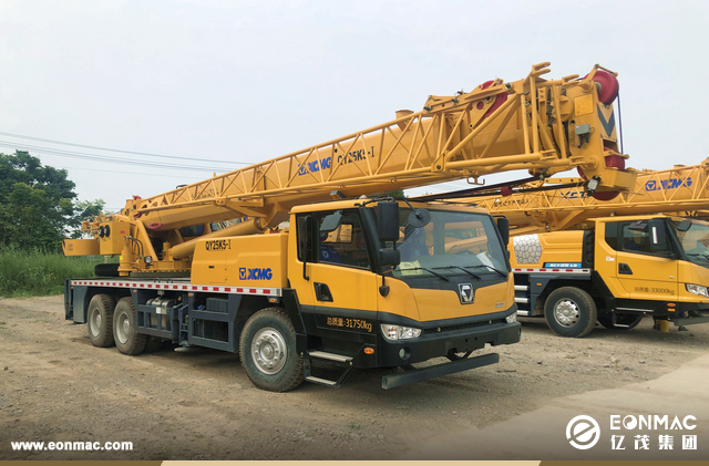 美国客户参观亿茂集团和徐工起重机工厂