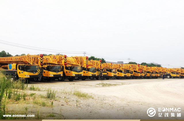 美国客户参观亿茂集团和徐工起重机工厂