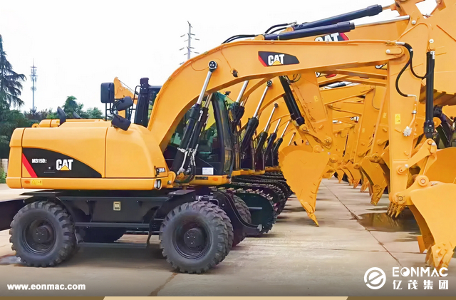 1台卡特彼勒M315D2挖掘机出口马达加斯加